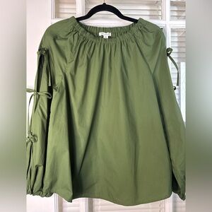 Green Women's Top-Size extra small
